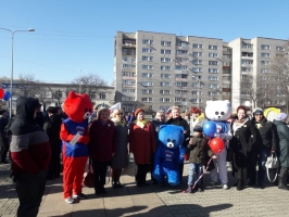 Серебряные Добровольцы Уссурийска приняли участие в митинге, посвящённом Дню народного единства 3