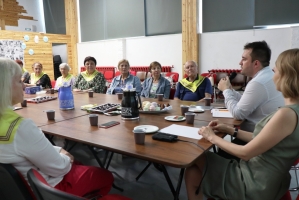 Встреча Ивана Радько с серебряными добровольцами Приморья в рамках ВЭФ 5 сентября 2019 3