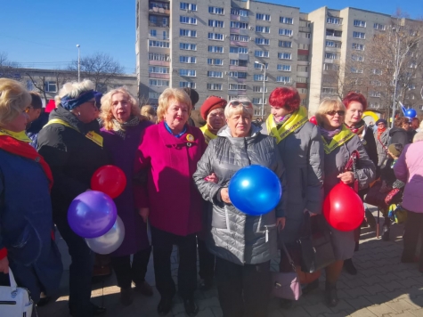 Серебряные Добровольцы Уссурийска приняли участие в митинге, посвящённом Дню народного единства