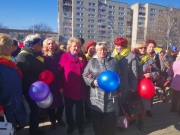Серебряные Добровольцы Уссурийска приняли участие в митинге, посвящённом Дню народного единства