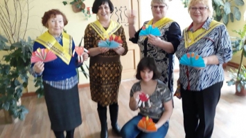 16 февраля серебряные волонтеры Черниговского района посетили детей в школе-интернете 8