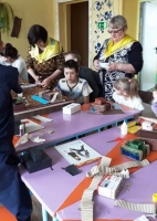 16 февраля серебряные волонтеры Черниговского района посетили детей в школе-интернете 7