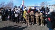 Серебряные Арс—волонтеры приняли участие в митинге, посвящённом дню воина-интернационалиста