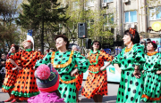 Танцевальный коллектив "Полянка" поздравляет с Новым Годом