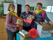Cеребряные волонтеры Спасского района помогли библиотеке села Прохоры.