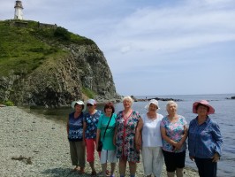 Социальный туризм, для граждан пожилого возраста на берегу Японского моря.