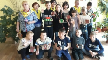 16 февраля серебряные волонтеры Черниговского района посетили детей в школе-интернете 6