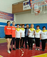 Серебряные волонтёры с. Черниговка приняли участие в соревнованиях по Японскому волейболу 0