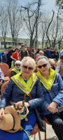 ​Серебряные волонтеры принимают участие в акциях «Красная гвоздика» и «Георгиевская ленточка» 2