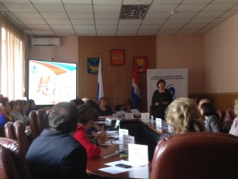 Сотрудники Отделения ПФР по Приморскому краю приняли участие в работе социального поезда "Содействие 1